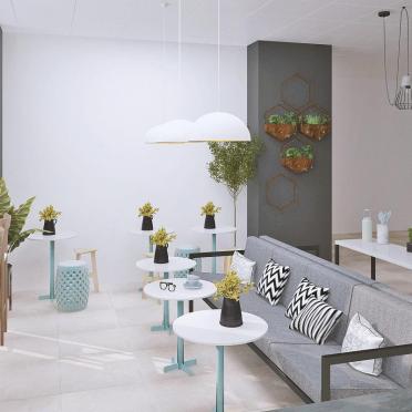 Интерьер cветильниками над столом  смотреть на Basicdecor