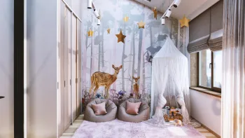 Интерьер детской  смотреть на Basicdecor