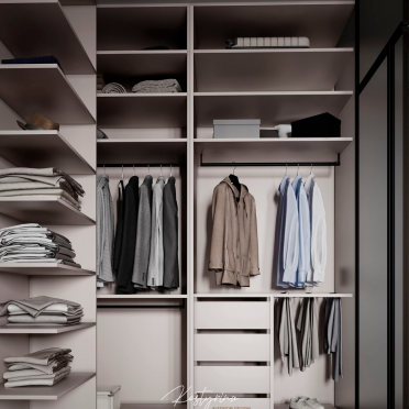 Интерьер гардеробной  смотреть на Basicdecor