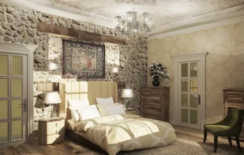 Интерьер спальни  смотреть на Basicdecor