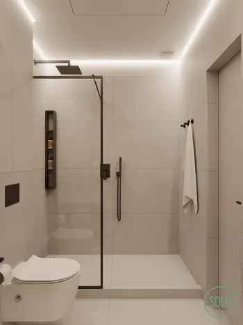 Интерьер ванной  смотреть на Basicdecor