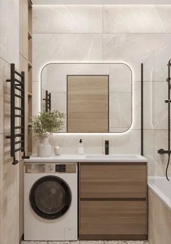 Интерьер ванной  смотреть на Basicdecor