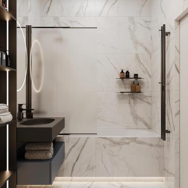 Интерьер ванной  смотреть на Basicdecor