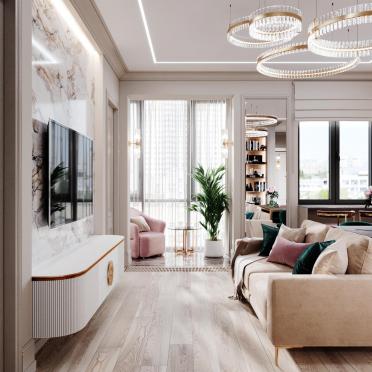 Интерьер гостиной  смотреть на Basicdecor