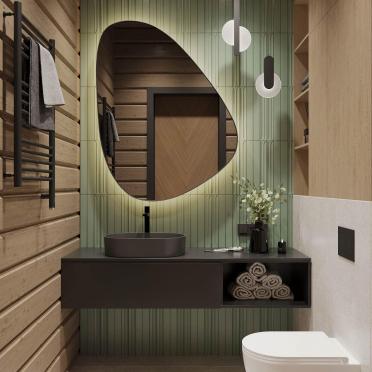 Интерьер ванной  смотреть на Basicdecor
