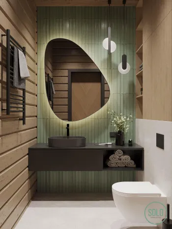 Интерьер ванной  смотреть на Basicdecor