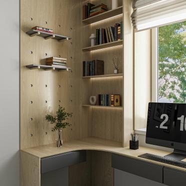 Интерьер кабинета  смотреть на Basicdecor