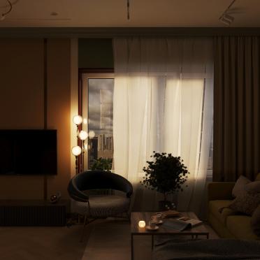 Интерьер гостиной  смотреть на Basicdecor