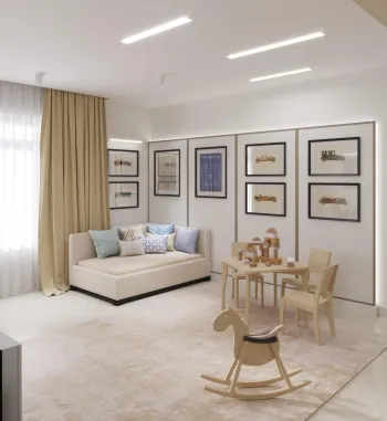 Интерьер гостиной в современном стиле смотреть на Basicdecor