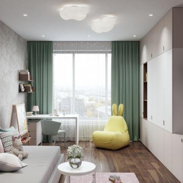 Интерьер детской  смотреть на Basicdecor
