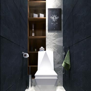 Интерьер ванной в современном стиле смотреть на Basicdecor