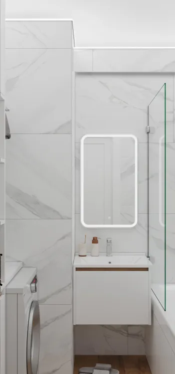 Интерьер ванной  смотреть на Basicdecor