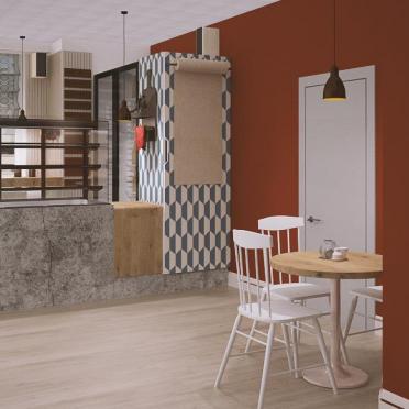 Интерьер кафе и ресторана  смотреть на Basicdecor
