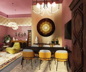 Интерьер кафе и ресторана в эклектике смотреть на Basicdecor