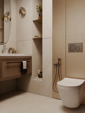 Интерьер ванной  смотреть на Basicdecor