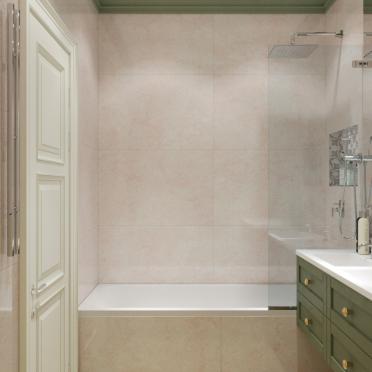 Интерьер ванной в современном стиле и в стиле кантри смотреть на Basicdecor