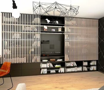 Интерьер гостиной  смотреть на Basicdecor