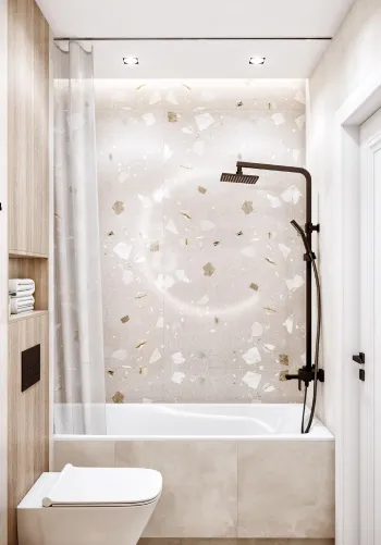 Интерьер ванной в современном стиле смотреть на Basicdecor