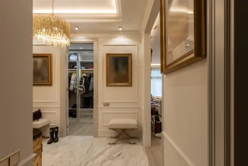 Интерьер с каретной стяжкой  смотреть на Basicdecor