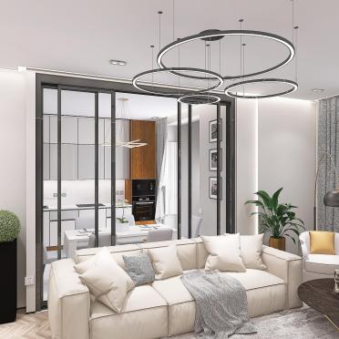 Интерьер гостиной  смотреть на Basicdecor