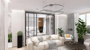 Интерьер гостиной  смотреть на Basicdecor