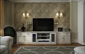 Интерьер гостиной в неоклассике смотреть на Basicdecor