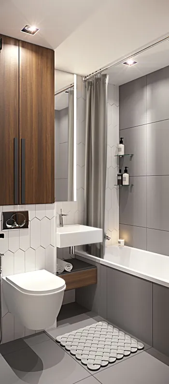 Интерьер ванной  смотреть на Basicdecor
