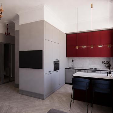 Интерьер кухни  смотреть на Basicdecor