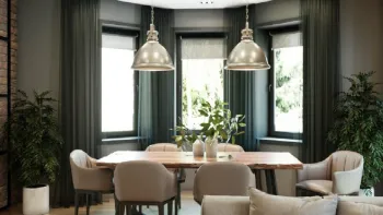 Интерьер столовой  смотреть на Basicdecor