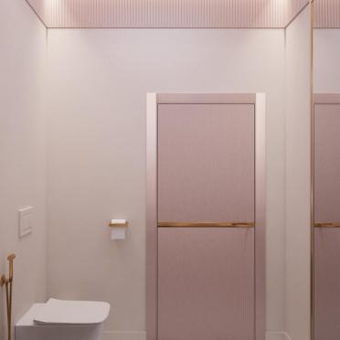 Интерьер ванной с нишей с подсветкой и с подсветкой  смотреть на Basicdecor