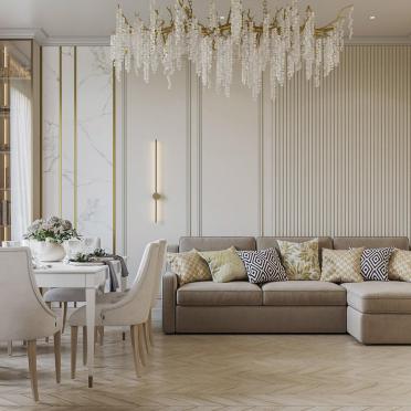 Интерьер гостиной  смотреть на Basicdecor