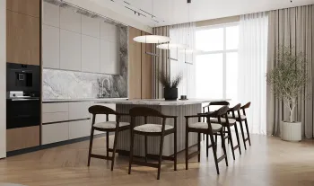 Интерьер кухни  смотреть на Basicdecor