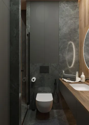Интерьер ванной  смотреть на Basicdecor