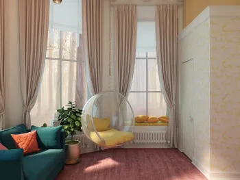 Интерьер детской  смотреть на Basicdecor