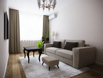 Интерьер гостиной  смотреть на Basicdecor