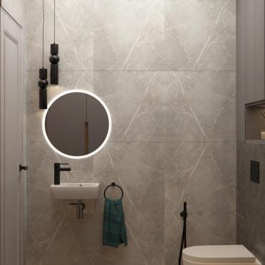 Интерьер ванной  смотреть на Basicdecor