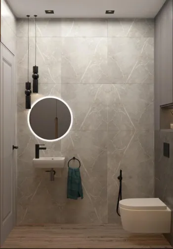 Интерьер ванной  смотреть на Basicdecor
