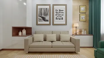 Интерьер гостиной в современном стиле смотреть на Basicdecor