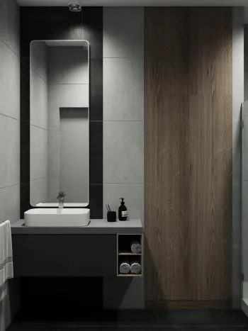 Интерьер ванной  смотреть на Basicdecor