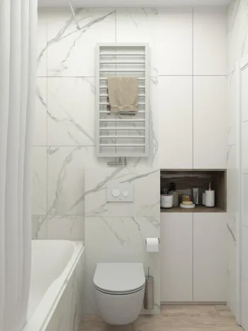 Интерьер ванной  смотреть на Basicdecor