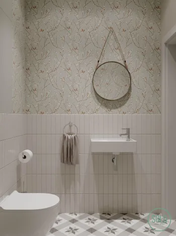 Интерьер ванной  смотреть на Basicdecor