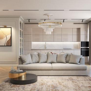 Интерьер гостиной  смотреть на Basicdecor