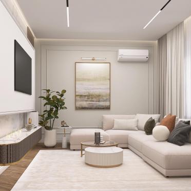 Интерьер гостиной  смотреть на Basicdecor