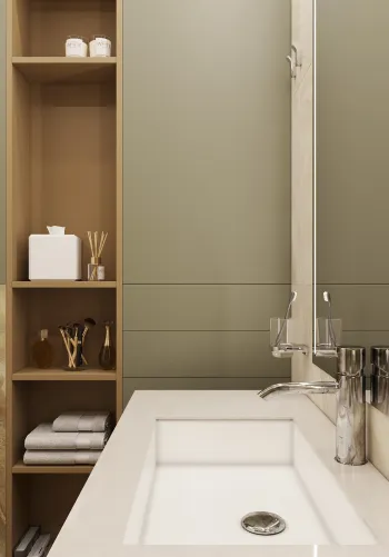 Интерьер ванной  смотреть на Basicdecor