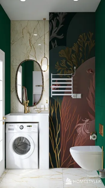 Интерьер ванной  смотреть на Basicdecor