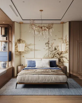 Интерьер спальни  смотреть на Basicdecor