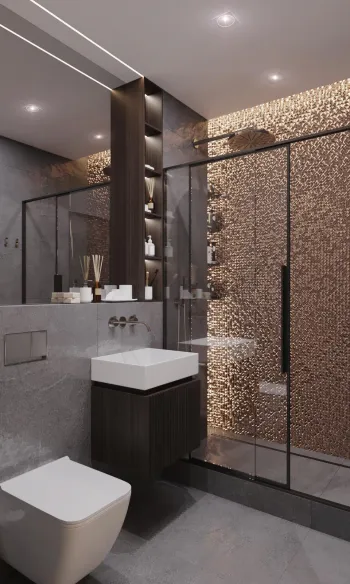 Интерьер ванной  смотреть на Basicdecor
