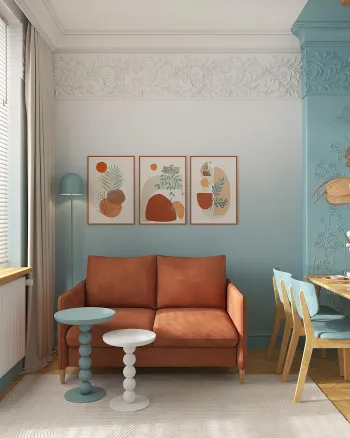 Интерьер гостиной  смотреть на Basicdecor