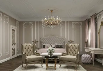 Интерьер гостиной в классическом стиле и барокко смотреть на Basicdecor