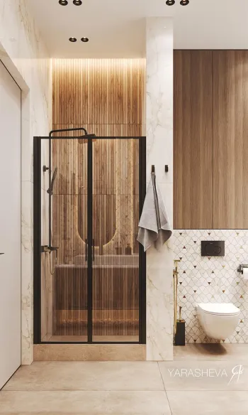 Интерьер ванной  смотреть на Basicdecor
